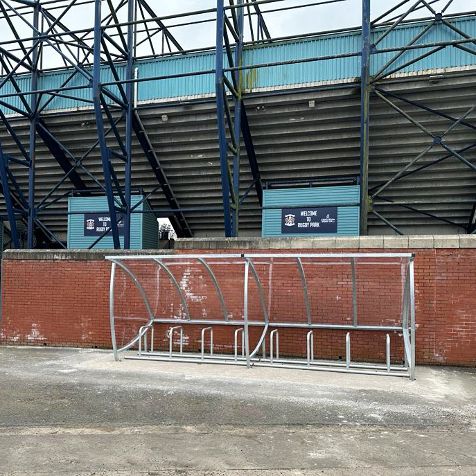 Kilmarnock FC Cycle Shelter